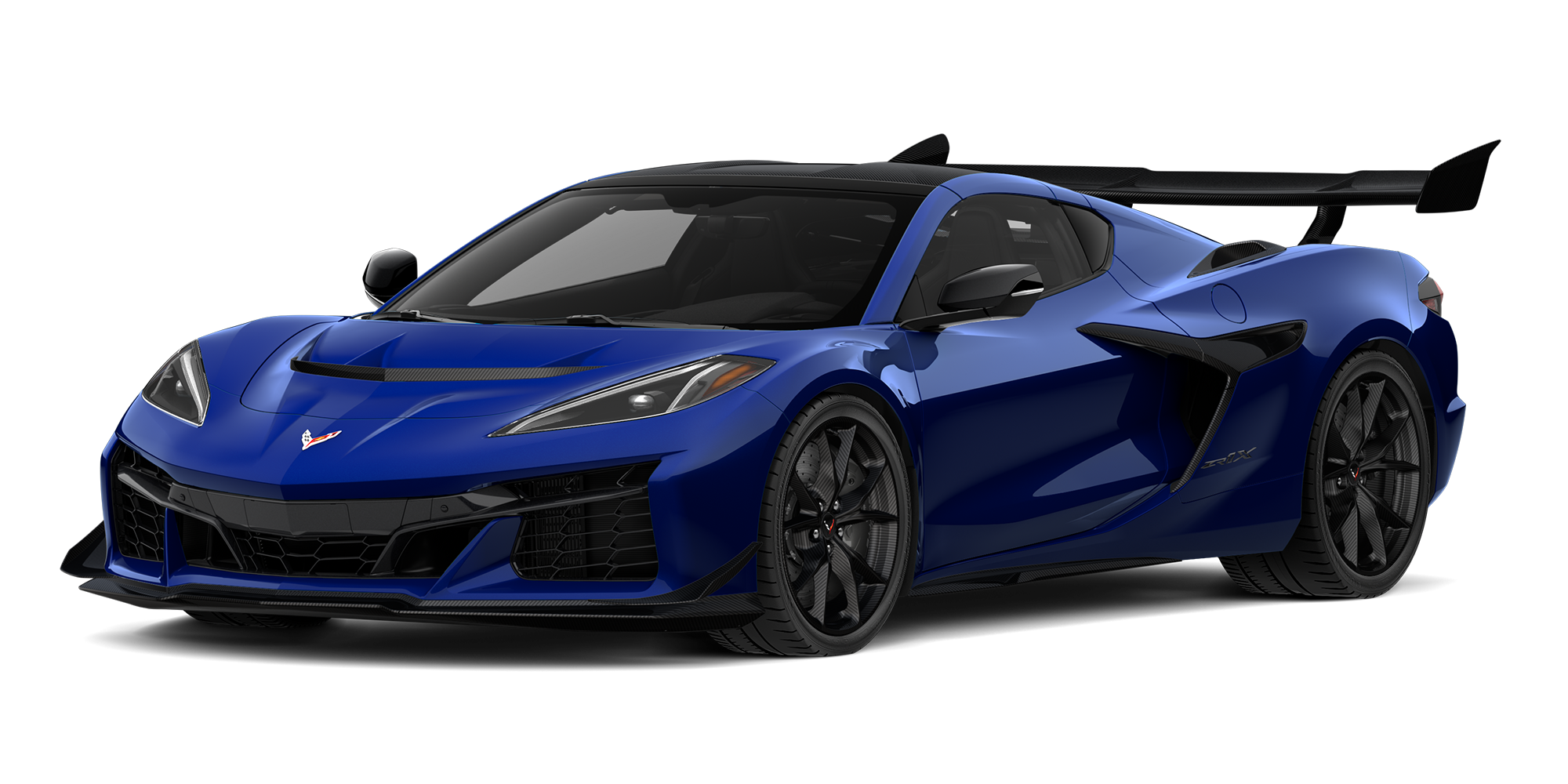 Corvette ZR1X en color Admiral Blue Metallic